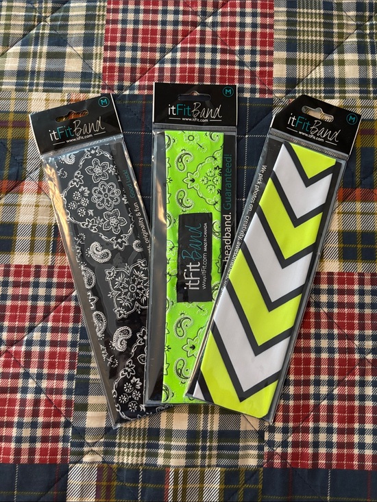 ItFit band Accessories - Running headbands - bundle of three